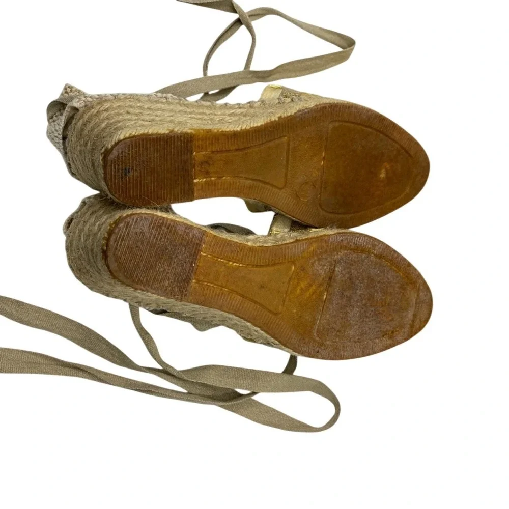Espadrilles US 7 EU 37 Eric Michael Valencia‎ wedges Vintage Boho Vacay Vibes